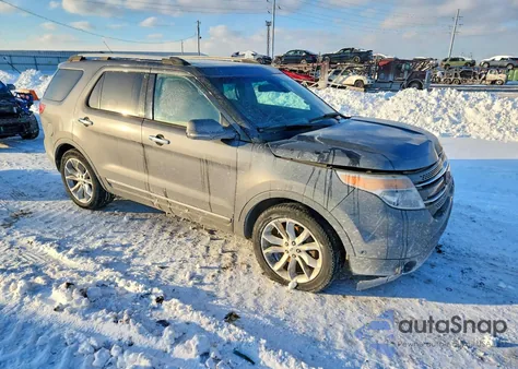 2015 Ford Explorer Limited from USA, damaged, VIN 1FM5K7F93FGA07356